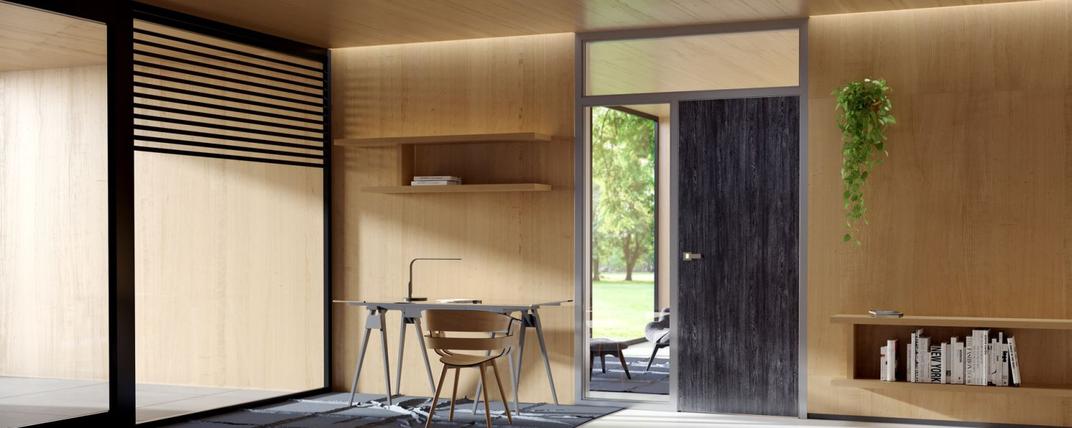 Prosklené dveře SAPELI