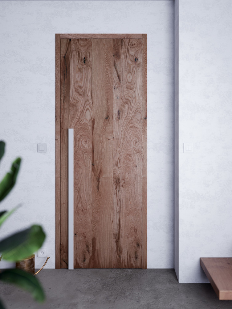 Dýhované bezfalcové dveře SAPELI Appena v dekoru dub trámový