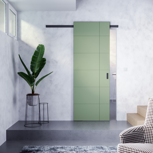 Posuvné dveře REDE v barvě Premium RAL Minima
