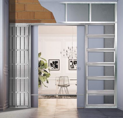 Bezobložkové stavební pouzdro dvoukřídlé