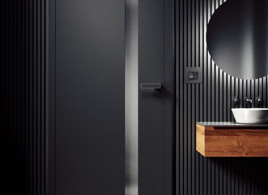 Designové laminátové dveře Harmonie Komfort. Luxusní vzhled umocňuje dekor 