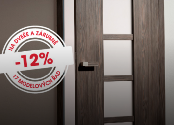 12% sleva na dveře SAPELI dodané v roce 2019