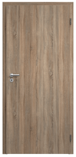 S.Č.2 - Dveře Elegant komfort, model 10, 80x197, pravé, dub šedý struktur/2017